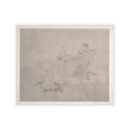 Unidentified artist - Procession of Arhats - unknown v8 - STICKER Vinyl Kiss-Cut Decal