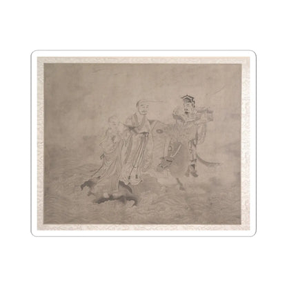 Unidentified artist - Procession of Arhats - unknown v8 - STICKER Vinyl Kiss-Cut Decal