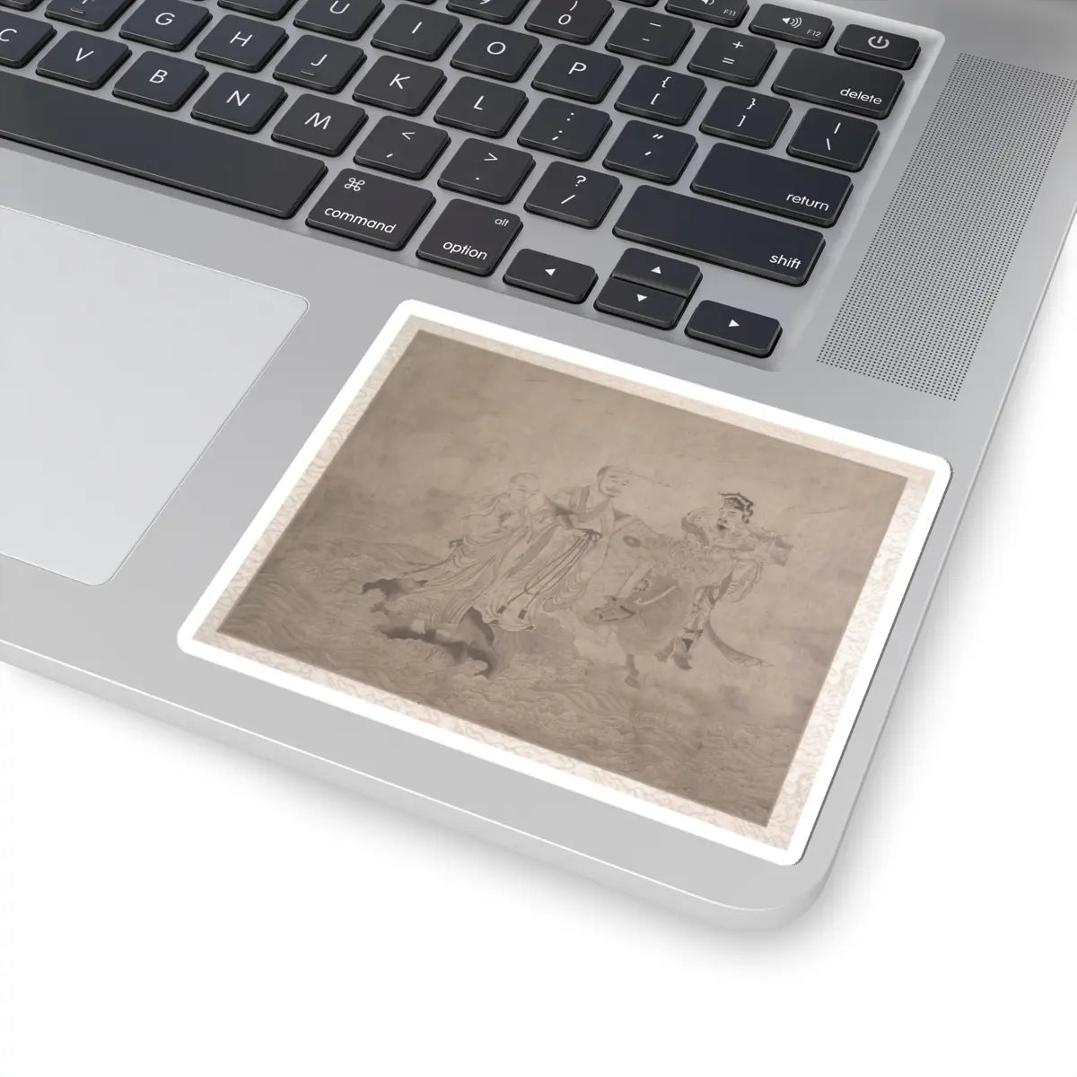 Unidentified artist - Procession of Arhats - unknown v8 - STICKER Vinyl Kiss-Cut Decal