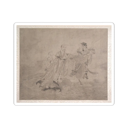 Unidentified artist - Procession of Arhats - unknown v8 - STICKER Vinyl Kiss-Cut Decal