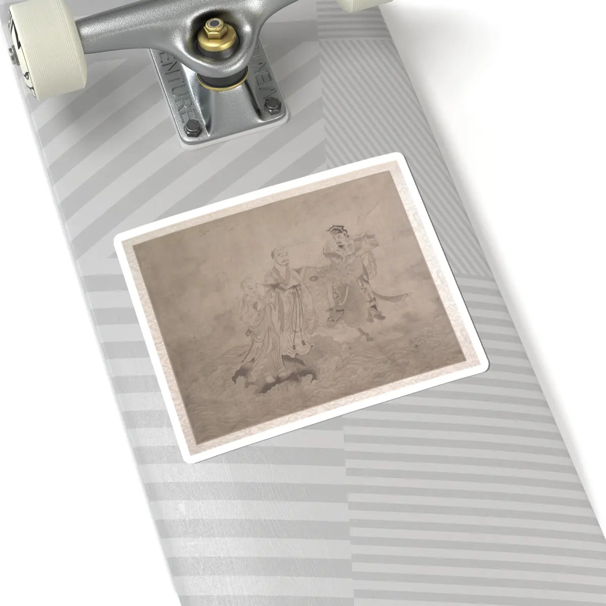 Unidentified artist - Procession of Arhats - unknown v8 - STICKER Vinyl Kiss-Cut Decal