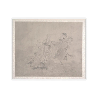 Unidentified artist - Procession of Arhats - unknown v8 - STICKER Vinyl Kiss-Cut Decal