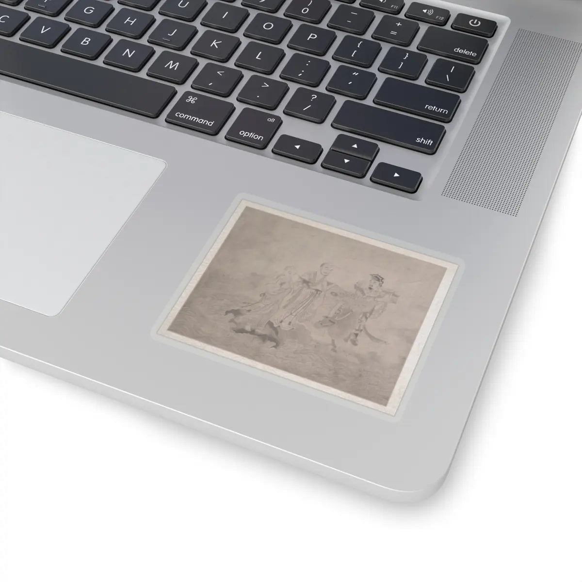 Unidentified artist - Procession of Arhats - unknown v8 - STICKER Vinyl Kiss-Cut Decal