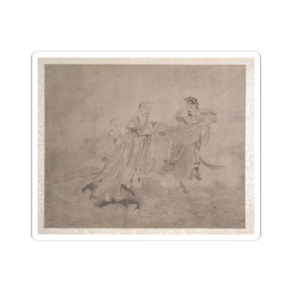 Unidentified artist - Procession of Arhats - unknown v8 - STICKER Vinyl Kiss-Cut Decal