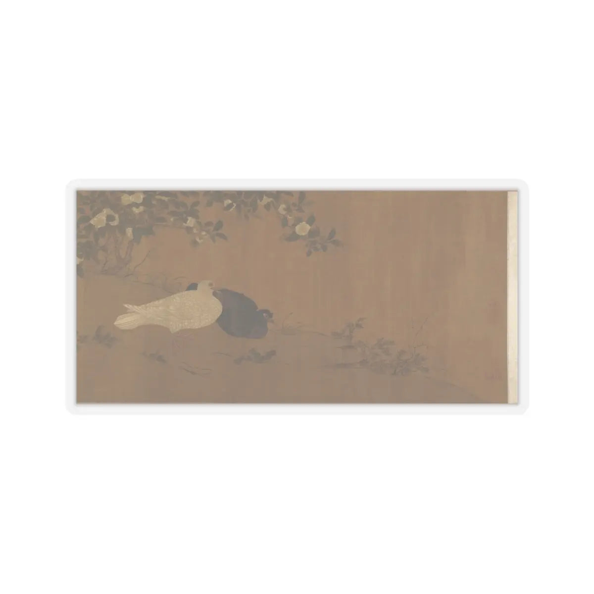 Unidentified artist - Quail - unknown v2 - STICKER Vinyl Kiss-Cut Decal