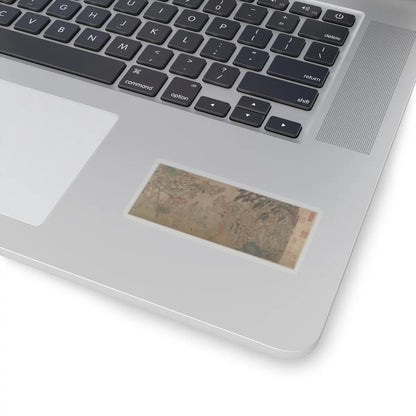 unidentified artist - Raising the Alms-Bowl - 17th–18th century v1 - STICKER Vinyl Kiss-Cut Decal