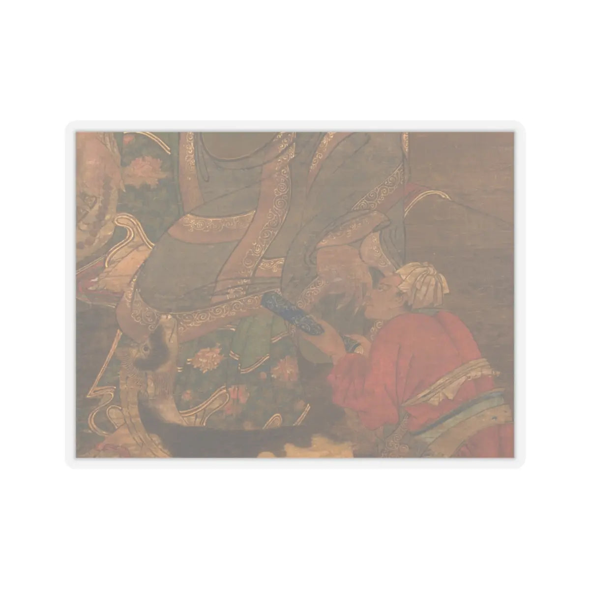 Unidentified artist - Rakan - 15th–16th century v4 - STICKER Vinyl Kiss-Cut Decal