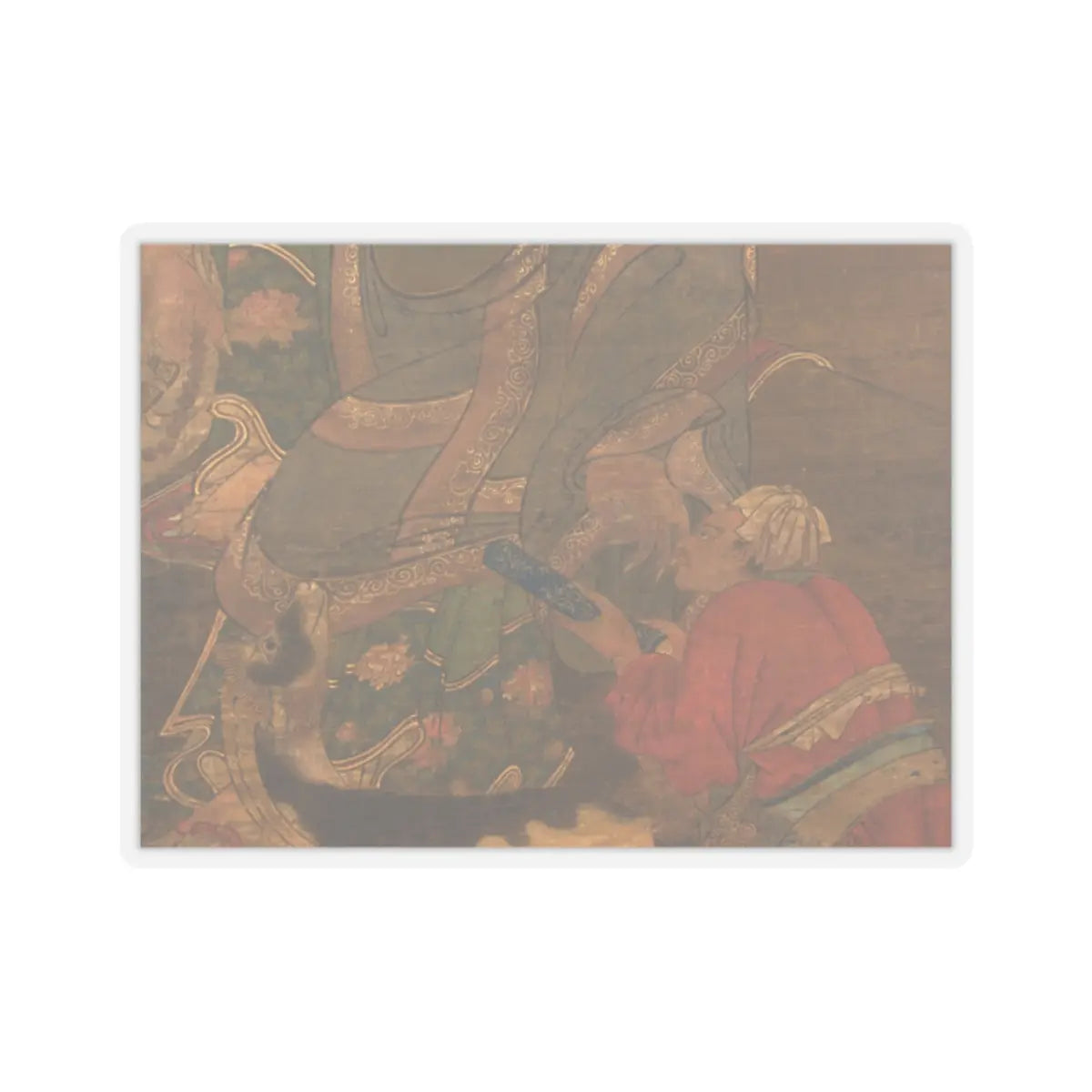 Unidentified artist - Rakan - 15th–16th century v4 - STICKER Vinyl Kiss-Cut Decal