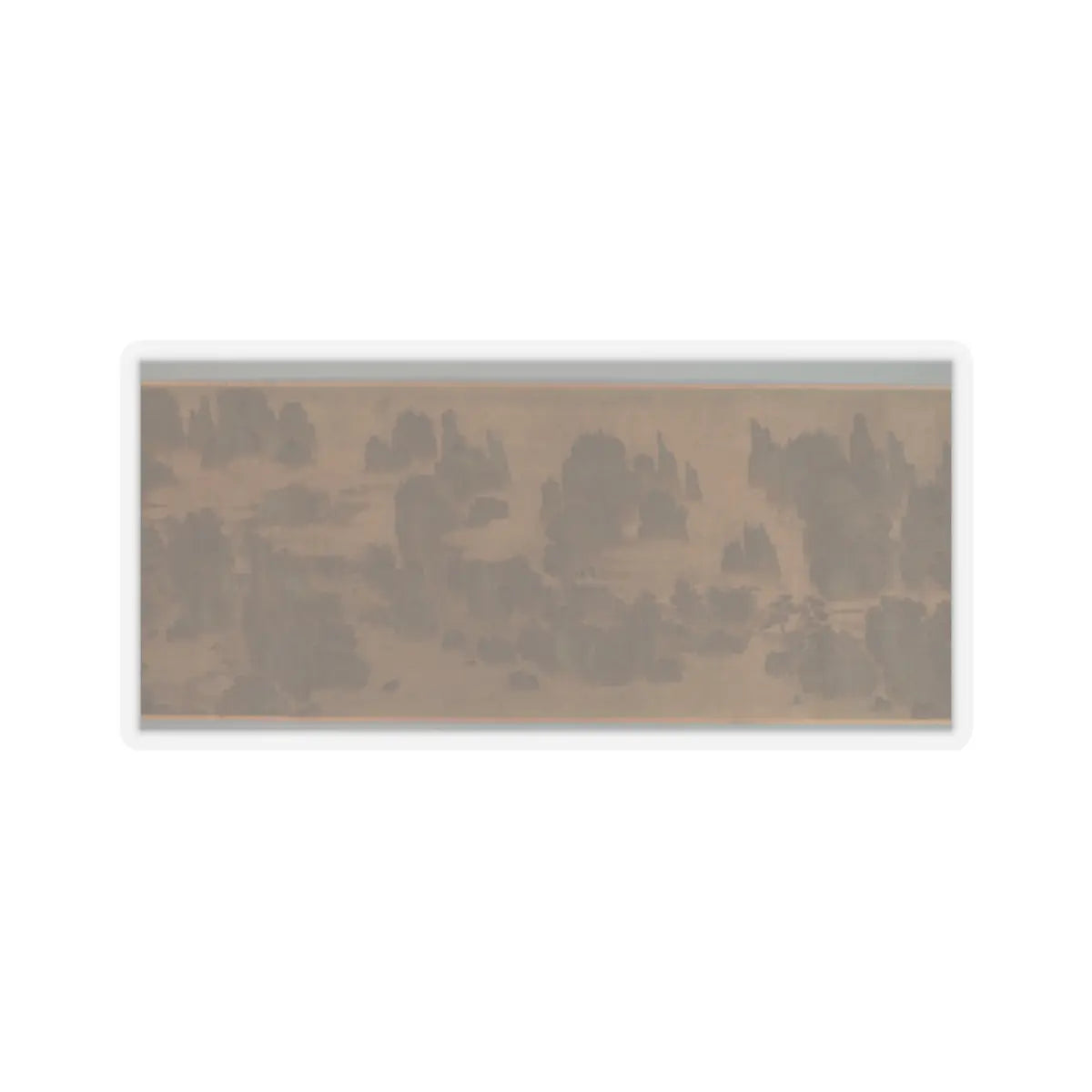 Unidentified artist - Retreats in the Spring Hills - first half of the 12th century v1 - STICKER Vinyl Kiss-Cut Decal