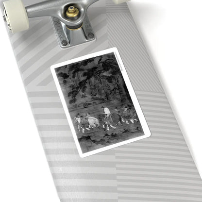 Unidentified artist - Returning from a Banquet - unknown - STICKER Vinyl Kiss-Cut Decal