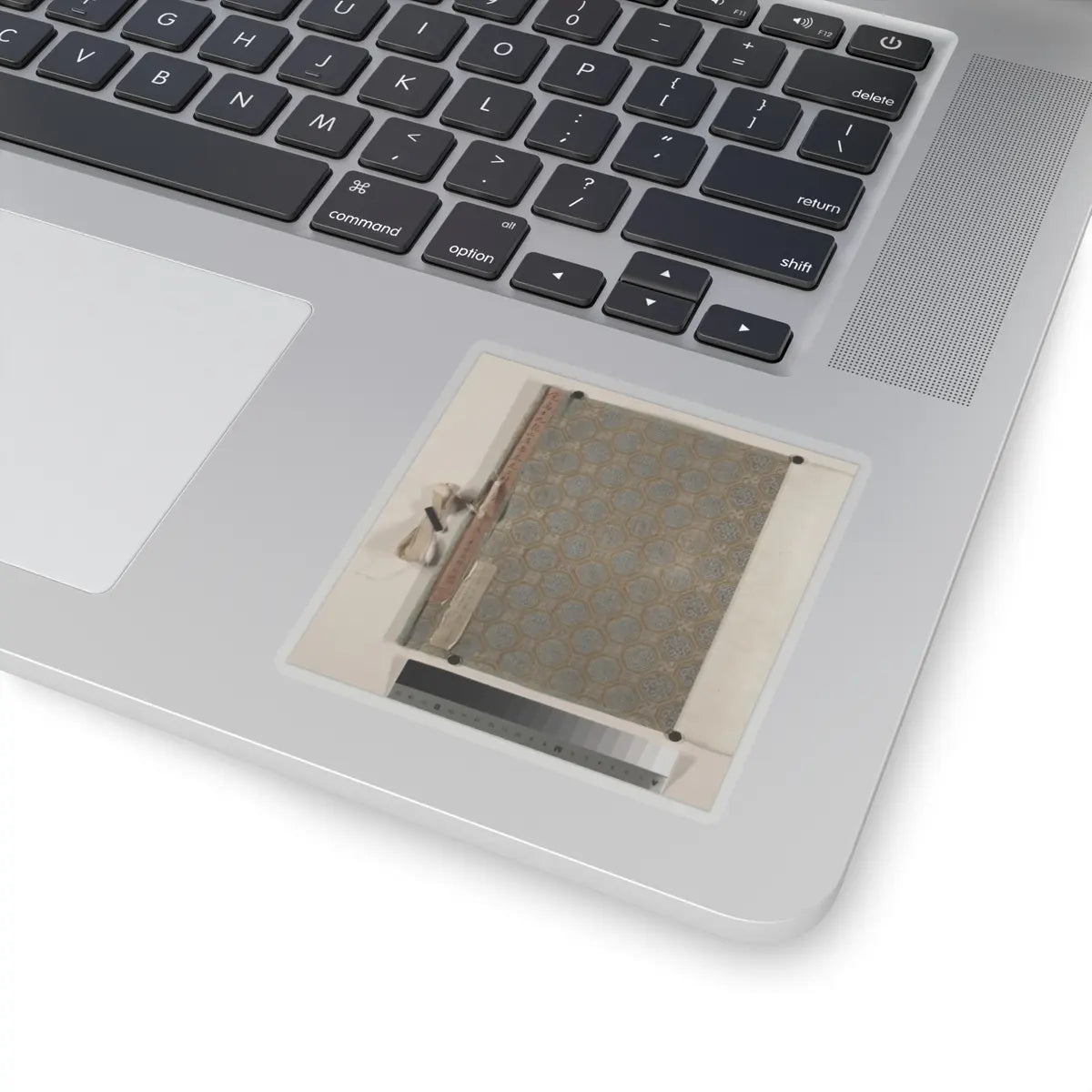 Unidentified artist - River Landscape with Thirteen Inscriptions - unknown v2 - STICKER Vinyl Kiss-Cut Decal
