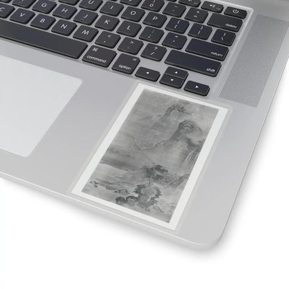 Unidentified artist - River Valley in Mist in the Zen Manner - 14th–15th century - STICKER Vinyl Kiss-Cut Decal