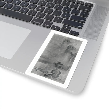 Unidentified artist - River Valley in Mist in the Zen Manner - 14th–15th century - STICKER Vinyl Kiss-Cut Decal