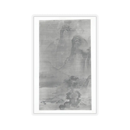 Unidentified artist - River Valley in Mist in the Zen Manner - 14th–15th century - STICKER Vinyl Kiss-Cut Decal