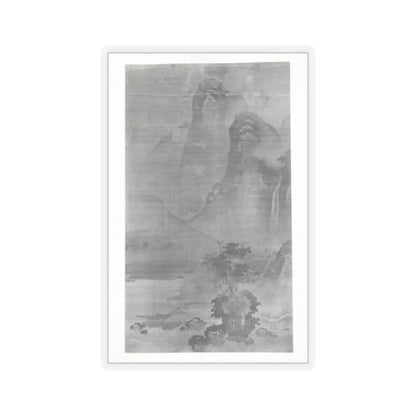 Unidentified artist - River Valley in Mist in the Zen Manner - 14th–15th century - STICKER Vinyl Kiss-Cut Decal