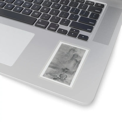 Unidentified artist - River Valley in Mist in the Zen Manner - 14th–15th century - STICKER Vinyl Kiss-Cut Decal