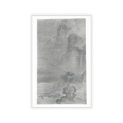 Unidentified artist - River Valley in Mist in the Zen Manner - 14th–15th century - STICKER Vinyl Kiss-Cut Decal