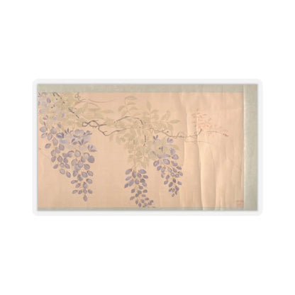 Unidentified artist - Roses and Wisteria - probably 18th–19th century v2 - STICKER Vinyl Kiss-Cut Decal