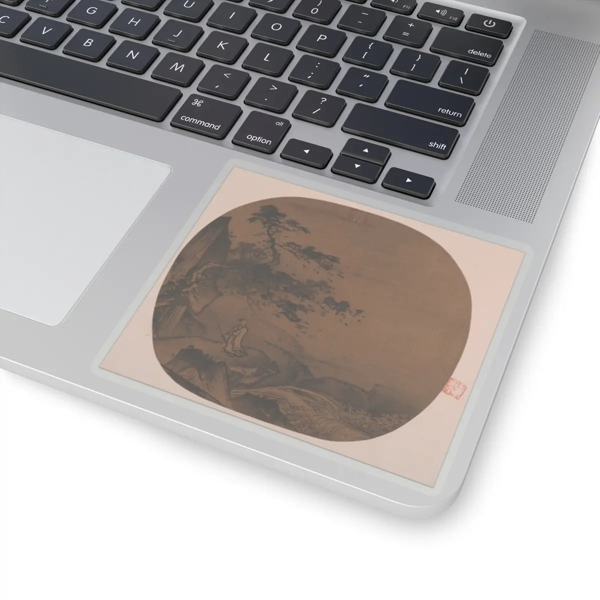 Unidentified artist - Sage under Windy Tree - 18th–19th century - STICKER Vinyl Kiss-Cut Decal