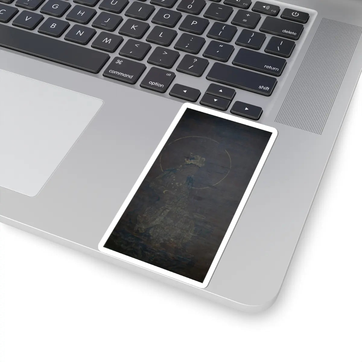 Unidentified artist - Seated Guanyin - unknown - STICKER Vinyl Kiss-Cut Decal
