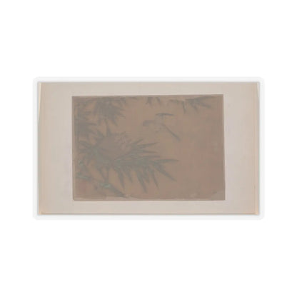 Unidentified artist - Seven Birds in Bamboo Tree Nest - unknown - STICKER Vinyl Kiss-Cut Decal