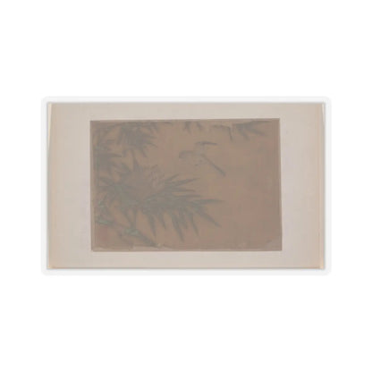 Unidentified artist - Seven Birds in Bamboo Tree Nest - unknown - STICKER Vinyl Kiss-Cut Decal