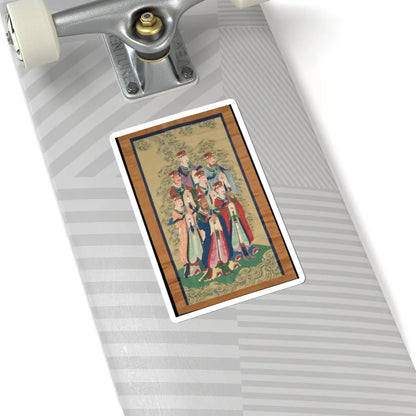 Unidentified artist - Seven Dignitaries - unknown v1 - STICKER Vinyl Kiss-Cut Decal