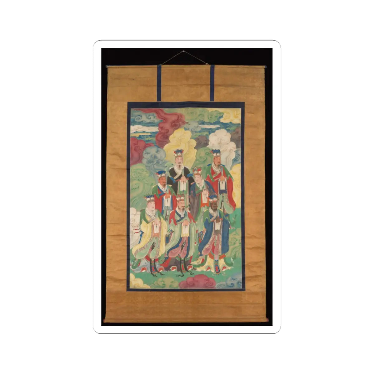 Unidentified artist - Seven Heavenly Emperors - unknown v2 - STICKER Vinyl Kiss-Cut Decal