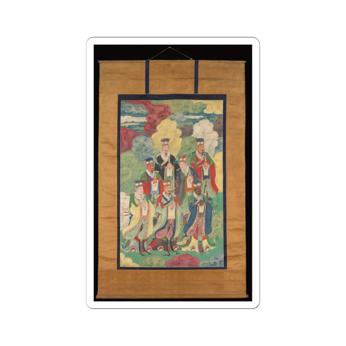 Unidentified artist - Seven Heavenly Emperors - unknown v2 - STICKER Vinyl Kiss-Cut Decal