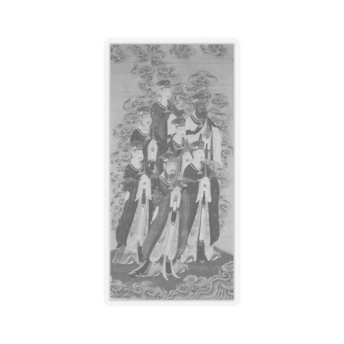 Unidentified artist - Seven Heavenly Kings - unknown - STICKER Vinyl Kiss-Cut Decal