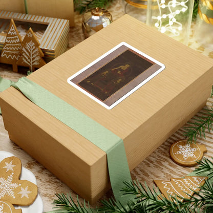 Unidentified artist - Shakyamuni triad - 1565 v1 - STICKER Vinyl Kiss-Cut Decal