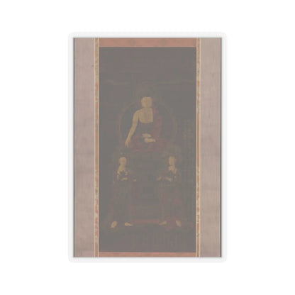 Unidentified artist - Shakyamuni triad - 1565 v1 - STICKER Vinyl Kiss-Cut Decal