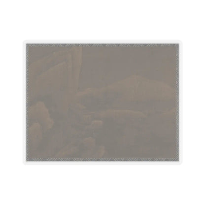 Unidentified artist - Snow Landscape - unknown - STICKER Vinyl Kiss-Cut Decal