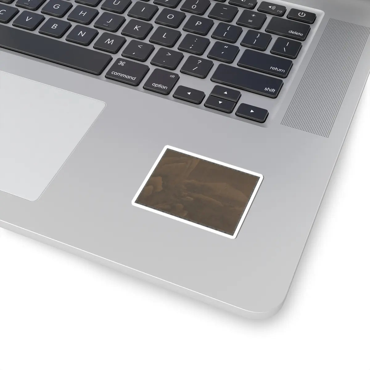 Unidentified artist - Snow Landscape - unknown - STICKER Vinyl Kiss-Cut Decal