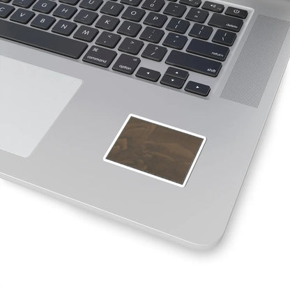 Unidentified artist - Snow Landscape - unknown - STICKER Vinyl Kiss-Cut Decal