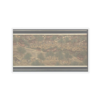 Unidentified artist - Spring Festival on the River - 18th century v13 - STICKER Vinyl Kiss-Cut Decal