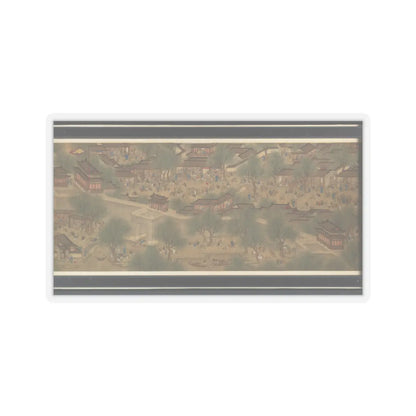 Unidentified artist - Spring Festival on the River - 18th century v13 - STICKER Vinyl Kiss-Cut Decal