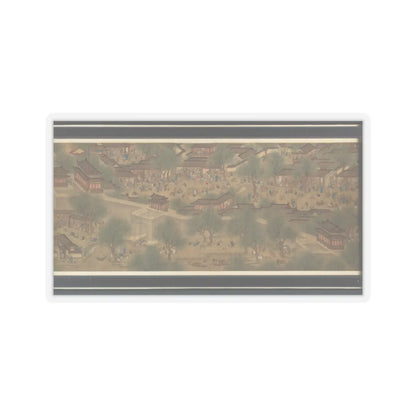 Unidentified artist - Spring Festival on the River - 18th century v13 - STICKER Vinyl Kiss-Cut Decal
