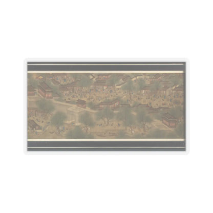 Unidentified artist - Spring Festival on the River - 18th century v13 - STICKER Vinyl Kiss-Cut Decal