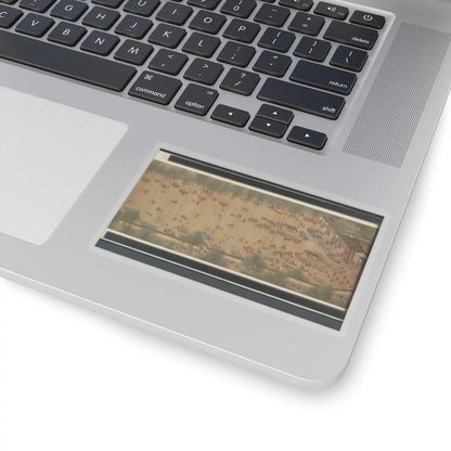Unidentified artist - Spring Festival on the River - 18th century v15 - STICKER Vinyl Kiss-Cut Decal