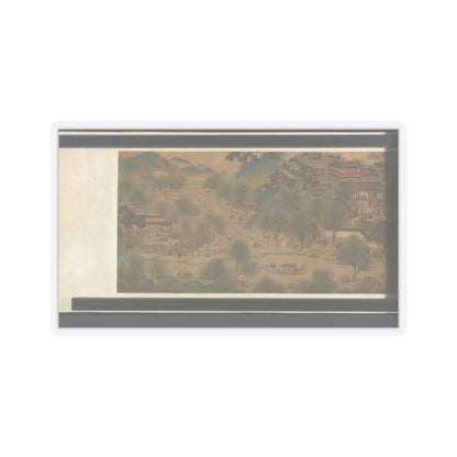Unidentified artist - Spring Festival on the River - 18th century v20 - STICKER Vinyl Kiss-Cut Decal