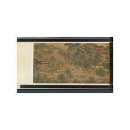 Unidentified artist - Spring Festival on the River - 18th century v20 - STICKER Vinyl Kiss-Cut Decal