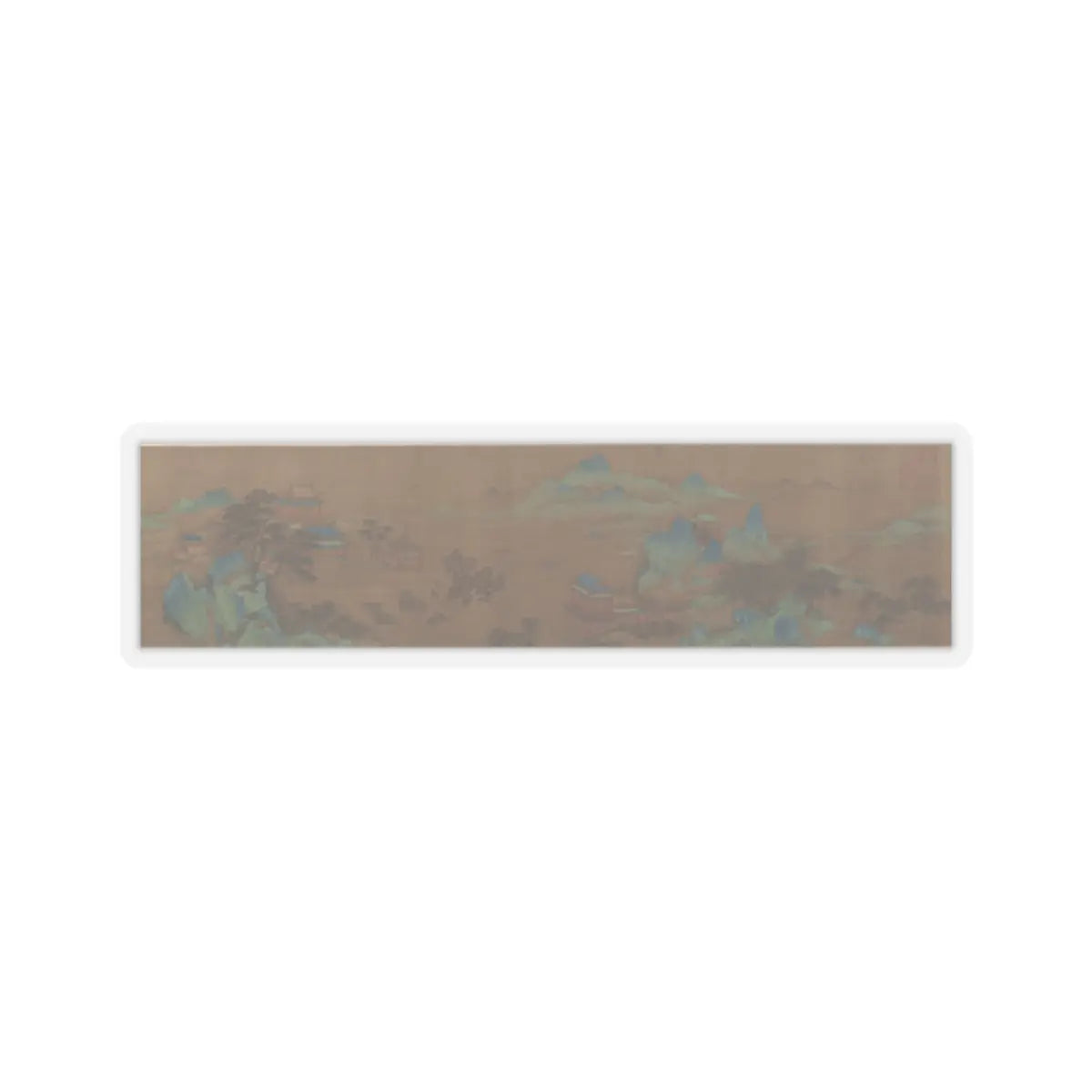 Unidentified artist - Spring Morning at the Palace of the Han Emperors - 17th century v1 - STICKER Vinyl Kiss-Cut Decal