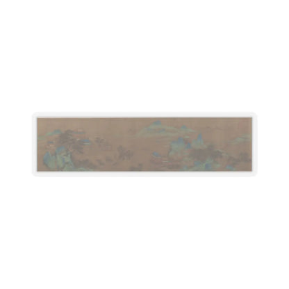 Unidentified artist - Spring Morning at the Palace of the Han Emperors - 17th century v1 - STICKER Vinyl Kiss-Cut Decal