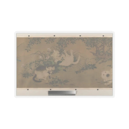 Unidentified artist - Spring Play in a Tang Garden - 18th century v8 - STICKER Vinyl Kiss-Cut Decal