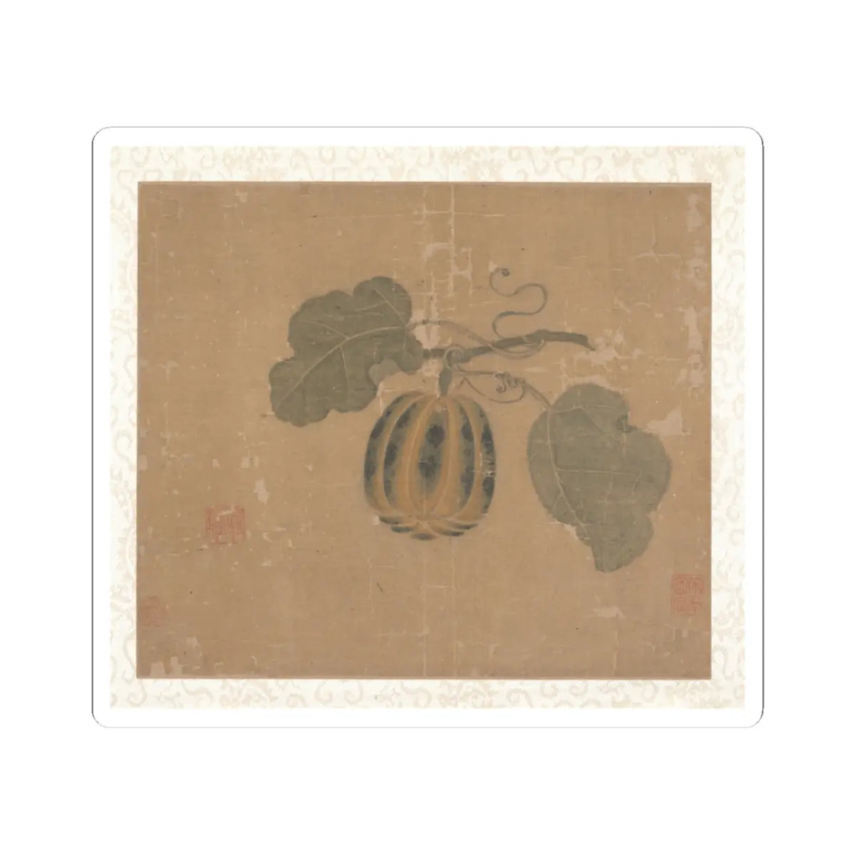 Unidentified artist - Squash - unknown - STICKER Vinyl Kiss-Cut Decal