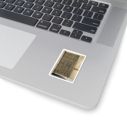 Unidentified artist - Still Life with Flowers and Rocks - unknown v3 - STICKER Vinyl Kiss-Cut Decal