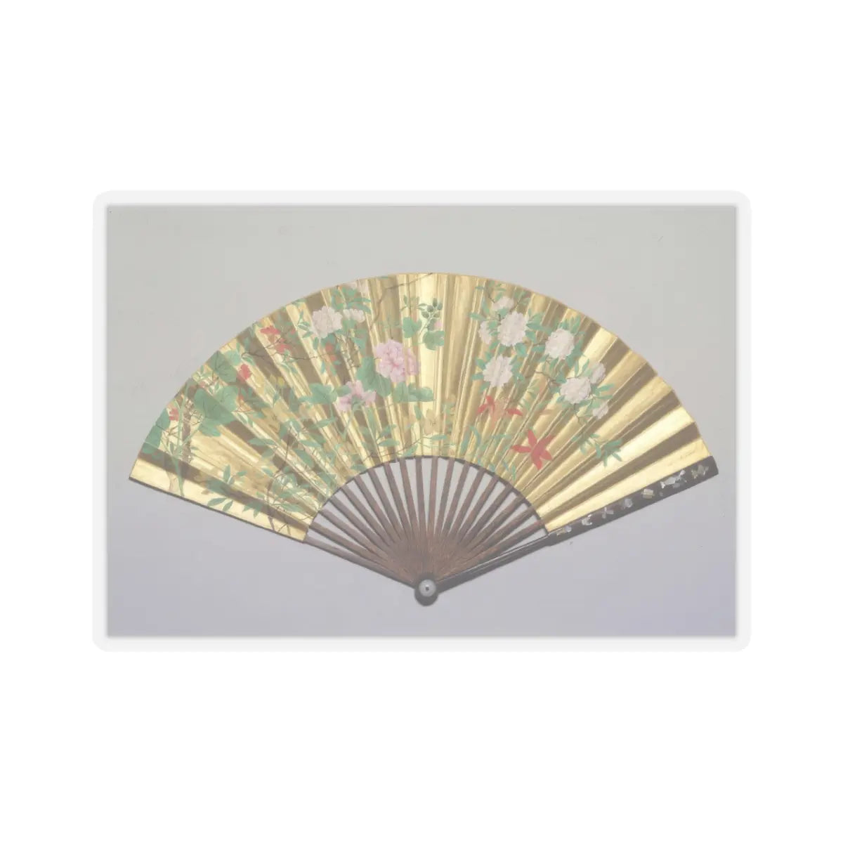 Unidentified artist - Summer Flowers - 18th century v1 - STICKER Vinyl Kiss-Cut Decal