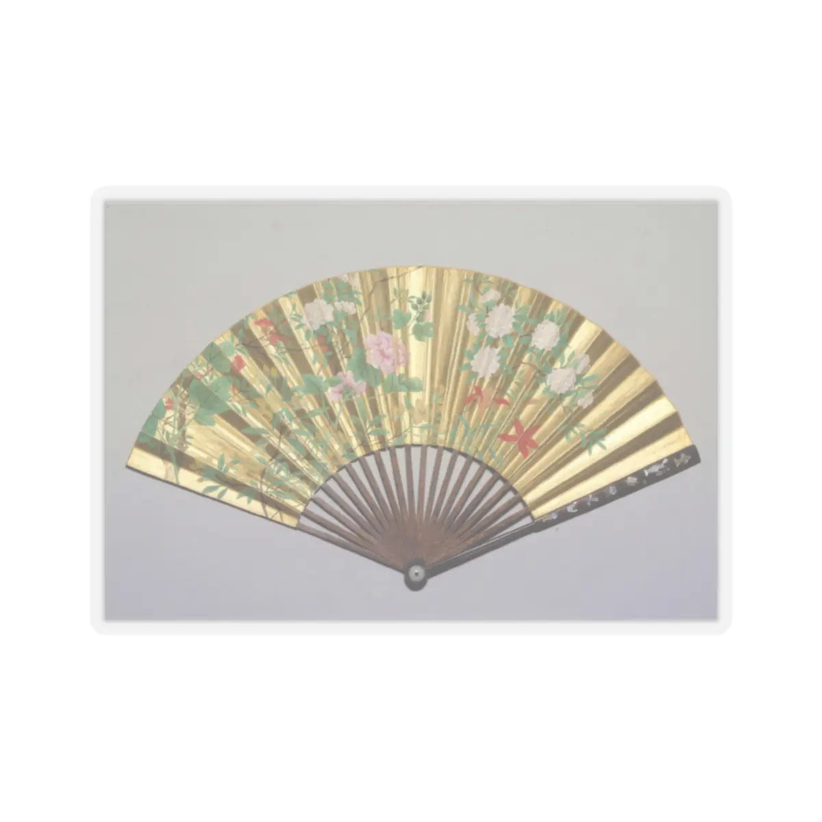 Unidentified artist - Summer Flowers - 18th century v1 - STICKER Vinyl Kiss-Cut Decal