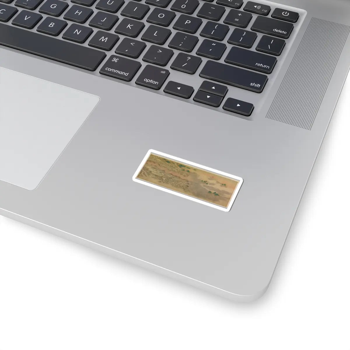Unidentified artist - Ten Thousand Miles along the Yellow River - datable to 1690–1722 v2 - STICKER Vinyl Kiss-Cut Decal